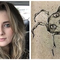 她在 17 歲就罹患「精神分裂症」，決心「畫出幻覺對抗病魔」驚世作品震撼網路！
