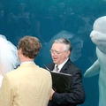 這隻「白鯨出席一對新人婚禮」，搞笑畫面居然挑起一大波「網路 PS 高手大戰」！