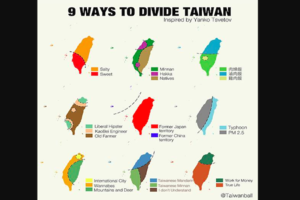 台灣的「9種新分類」區分各地區，網友看完都笑瘋忍不住問到底是什麼鬼！