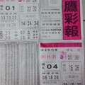 12/31 黑鷹彩報  六合參考