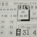 12/31 六合專欄  六合參考