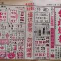 5/17 台北鐵報  六合參考