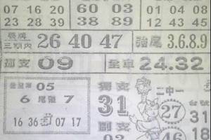 12/15 萬應公  六合參考