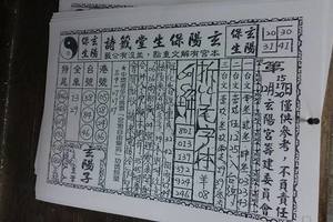 12/15~12/20 玄陽保生堂  六合參考