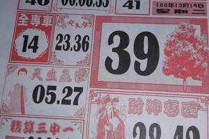 12/15 大樹公+福多寶  六合參考