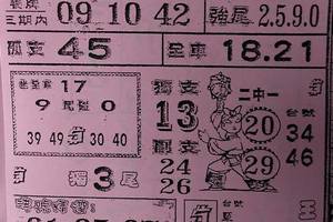 12/31 萬應公  六合參考