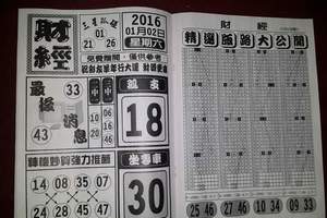 1/2 財經  六合參考