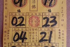 1/5~1/10 天龍山聖宇宮  六合參考