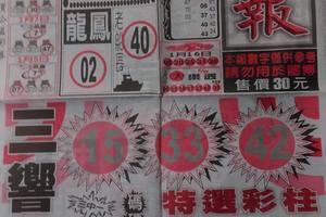 1/19 响報  六合參考