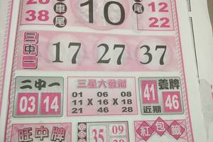 2/11 六合孤支  六合參考