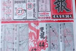 2/25 龍報 六合參考