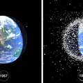 地球已經沒救了…這段驚人影片顯示出「1957-2015年地球周圍有多少太空垃圾」