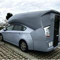 Toyota Prius露營車套件上身，想睡哪就睡哪！