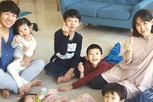 不讓小孩去上學！南韓歌手夫婦讓6個小孩留在家裡　上節目說：自學會更了解小孩優勢