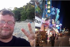 德國象腿男！浪跡墾丁遭「警方盤查」臉書PO文宣告離開台灣：臭名昭彰到不行！