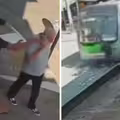 少年路口搶手機　闖紅燈被公車直撞
