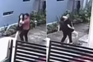 返家途中遇色魔　女子被強吻勒頸