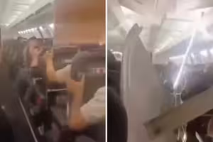 客機驚傳空中解體 乘客抓椅絕望尖叫 客機驚傳空中解體 乘客抓椅絕望尖叫