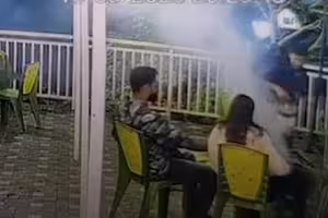 新婚2個月!夫妻烤肉一半突爆炸 她全身著火倒地 新婚2個月!夫妻烤肉一半突爆炸 她全身著火倒地
