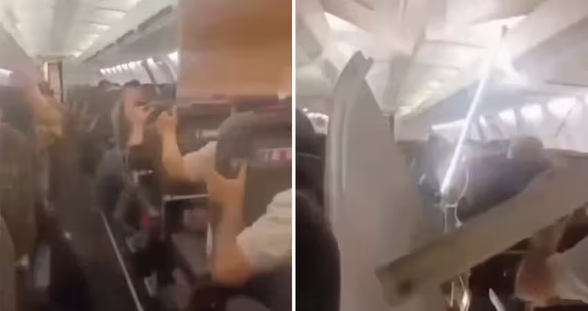 客機驚傳空中解體　乘客抓椅絕望尖叫