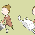 俄羅斯繪師用插畫告訴你【養貓的１０個好處】中肯到讓鏟屎官噴淚！