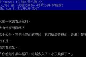 原來懶叫打麻藥還不是最痛的...鄉民分享他的結紮慘痛經歷讓老婆跟網友都笑到併軌啊！