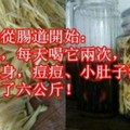 刮油先從腸道開始：想減肥，每天喝它兩次，排毒瘦身，痘痘、小肚子沒有了，一月少了六公斤！