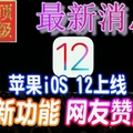 苹果iOS 12上线   5大新功能 网友赞超顺 快分享！！我也要买一架！