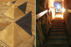 科學家掃描到大金字塔內有「神祕停機坪」4500年來從未被發現過！網友：難道是外星人…！？