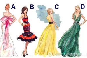 心理測試：選一條你最喜歡的裙子，測有多少人在默默的暗戀你！