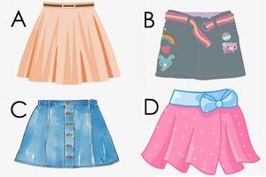 心理測試：4條短裙選一條，測你究竟有多討人喜歡？