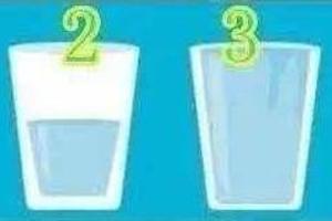 心理測試：當你渴了，你覺得哪杯水最止渴？測出另一半愛你嗎？