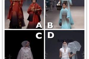 趣味心理測試：你最喜歡哪套漢服，測你和四大美女誰的氣質最像！
