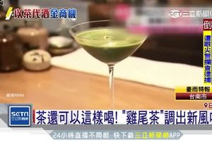 喝茶才時尚！日茶吧創意無限　雞尾茶、生日本茶好吸睛