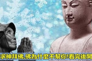 經常求神拜佛，佛為什麼不幫你！看完後開竅了！