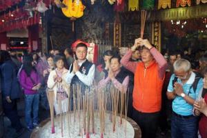 【郭董迎媽祖】郭董登島獲聖筊 湄洲媽祖闊別20年再來台