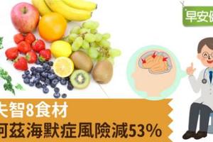 抗失智8食材，助阿茲海默症風險減53％