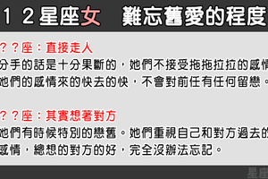 「忘不了！」12星座女還在懷念舊愛嗎！拋開過去，你值得更好的下一任！