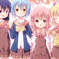 想看萌妹漫畫家嗎！《Comic Girls》動畫化確定，公佈滿滿百合的主視覺圖。