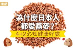 為什麼日本人都愛蕎麥？4＋2必知健康好處