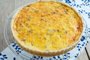 法式煙肉洋蔥鹹批 Quiche 好好味