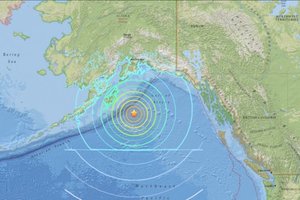 阿拉斯加灣規模7.9強震 引發美國西岸海嘯警報