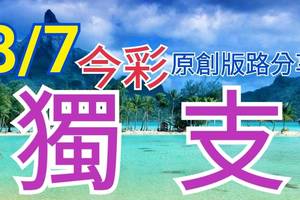 8/7 今彩539  獨支專車  請點圖看看  !