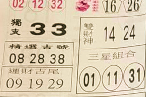 11月20日539（台北，黑鷹彩報）兩大張，參考看看。