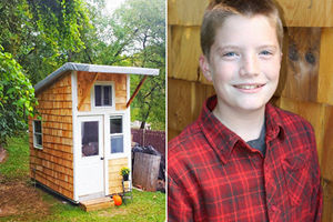 蓋一棟房子花不到5萬台幣？美國13歲男孩竟然辦到了！