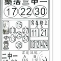 12/13樂活3中1~今彩539參考。祝進財