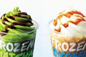【日本旅遊】冰品新吃法 LAWSON推出抹茶口味微波冰沙