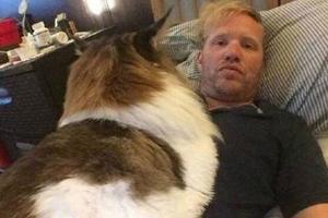 被世界上最重的貓咪踩奶到底是什麼樣的感受？請這位先生分享分享