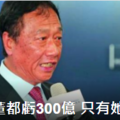 狗年以來 郭台銘身價減300億 陳泰銘少33億 有一個大賺的女性是…