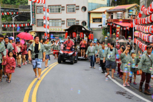 8/3火王爺祭台南關子嶺~拉山車、享湯泉